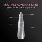 Multifunctional Soft Gel Nail Tips  - Stiletto